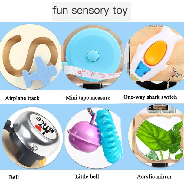 Children Montessori Busy Board Puzzle Unlocking Toy Early Education Toy, Style: Music