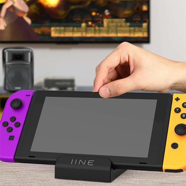 IINE Portable Video Conversion Base With Fan Cooling HDMI Video Converter - Nintendo Switch(Yellow-L391)