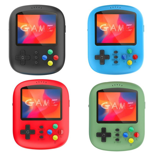 K21 2.8 Inch Screen Mini Retro Handheld Game Console - Kids Built-In 620 Games Support TV Output, Single-Red