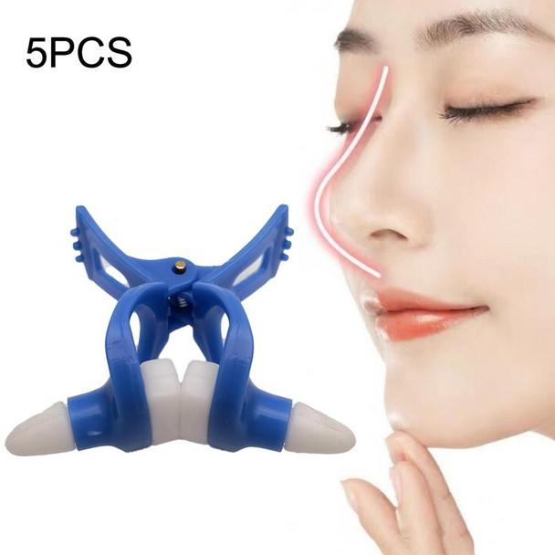 5PCS B0-1-1-5 Nose Alar Nose Clip Nose Bridge Booster Tool(Blue)