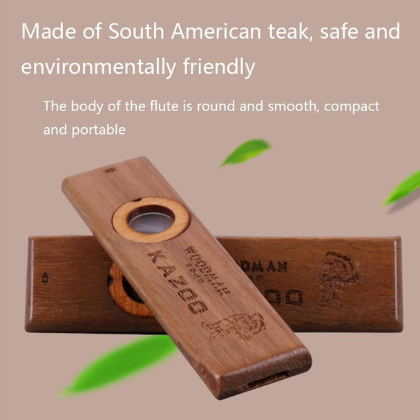 ADL07 Wooden Environmental Protection Portable Kazoo(ADL07)