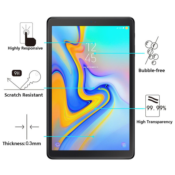 9H 2.5D Explosion-proof Tempered Tablet Glass Film - Samsung Galaxy Tab A 8.0 2018