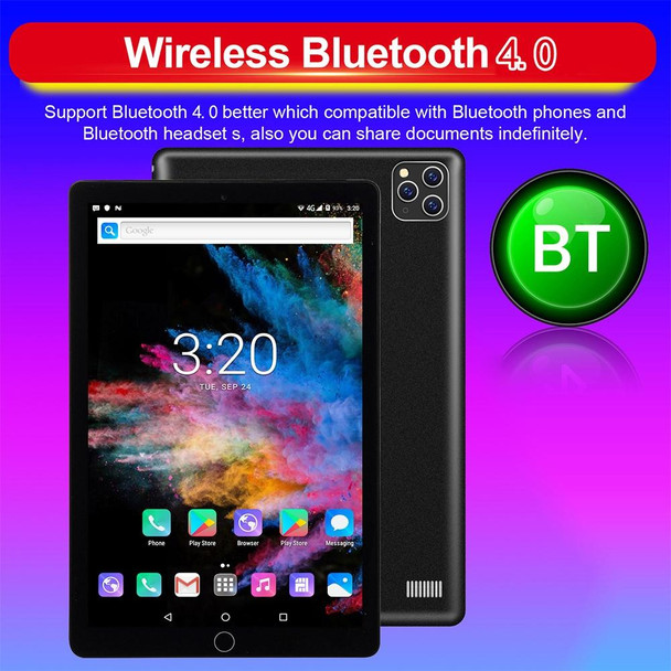 BDF A10 3G Phone Call Tablet PC, 10 inch, 2GB+32GB, Android 9.0, MTK8321&#160;Octa Core Cortex-A7, Support Dual SIM & Bluetooth & WiFi & GPS, EU Plug(Green)