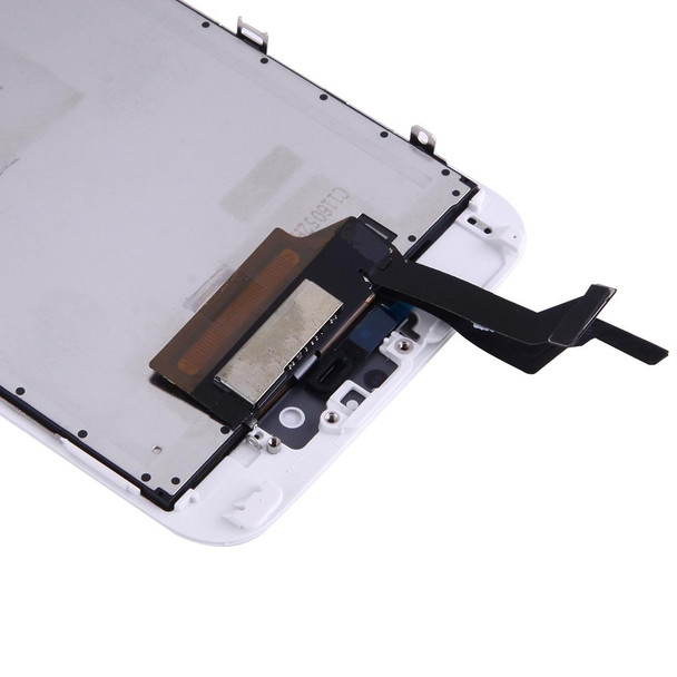 10 PCS LCD Screen and Digitizer Full Assembly with Frame for iPhone 6s(White)