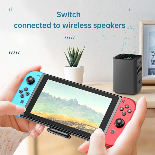 T71 Type-C Bluetooth 5.0 Wireless Transmitter Audio Adapter for Nintendo Switch Lite / PC / Computer and Smartphone