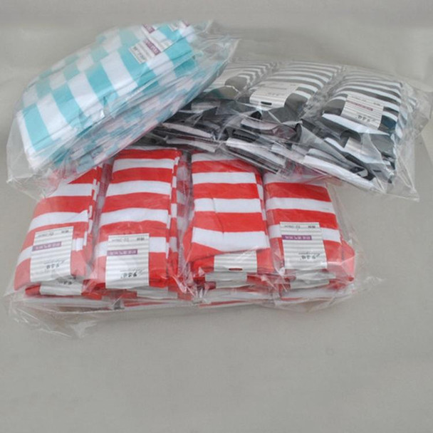 Children Color Striped Stockings Japanese Thigh Socks, Size:One Size(Pink White Wide Strip)