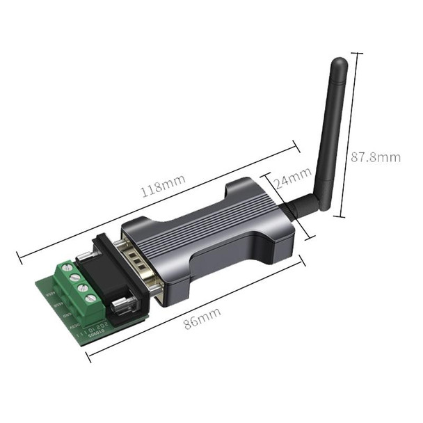 DTECH IOT5060A RS485 To LORA Serial Port Wireless Transmission Module