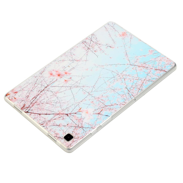 Samsung Galaxy Tab S6 Lite 10.4 Painted TPU Tablet Case(Cherry Blossoms)