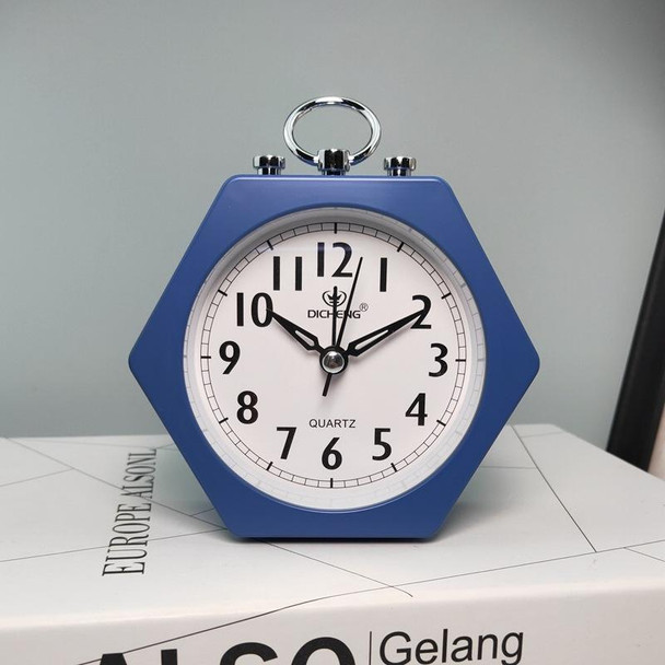 2 PCS OS005 Students Mute Alarm Clock Children Bedroom Bed Night Light Alarm Clock(Blue)