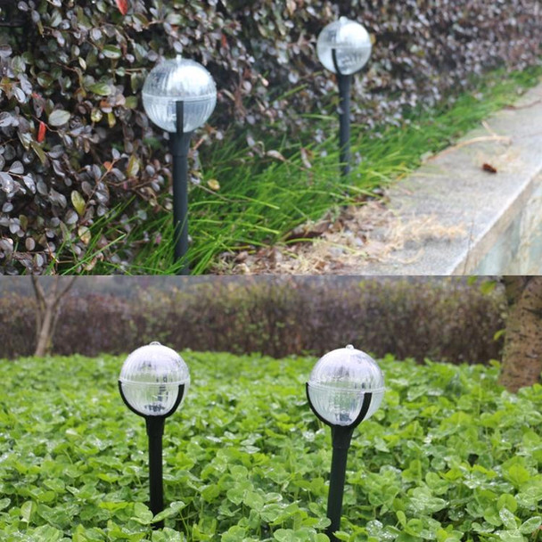 2 PCS Light Control Solar Lawn Lamp Outdoor Garden Lights(Warm Light)