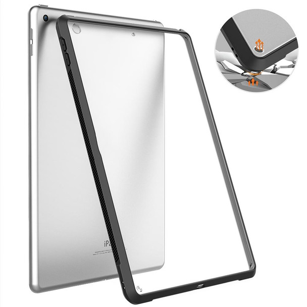 PC+TPU Transparent Shockproof Tablet Case - iPad mini 2019(Black)