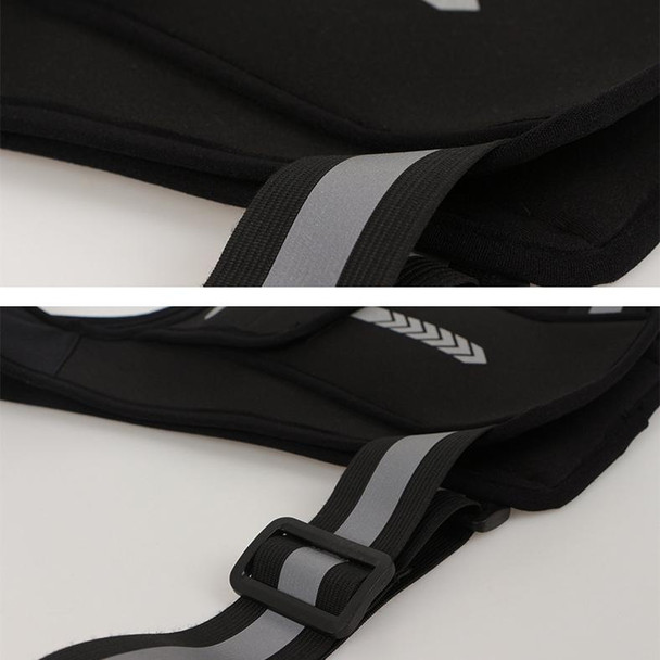 Running Reflective Vest Bag Outdoor Sports Mobile Phone Chest Bag(Regular)