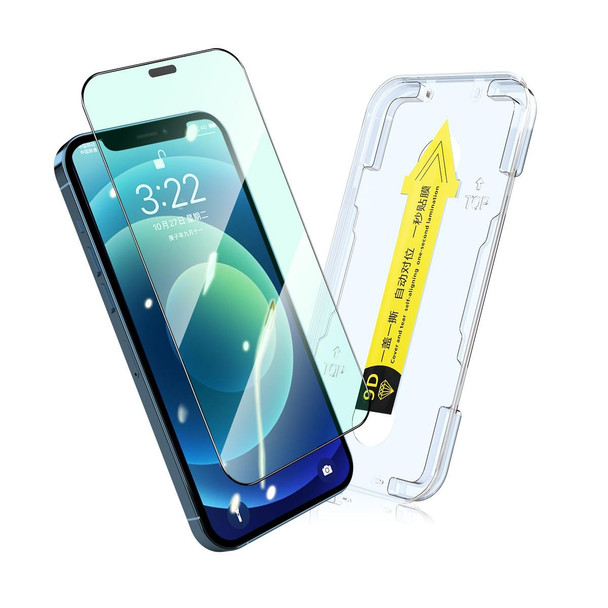 ENKAY Quick Stick Eye-protection Tempered Glass Film - iPhone 12 / 12 Pro