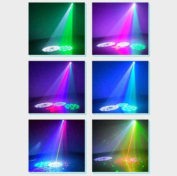 13W Colorful Flying Lights Projection Light LED Room Decoration Laser Light KTV Bar Sound Control Stage Light, AU Plug