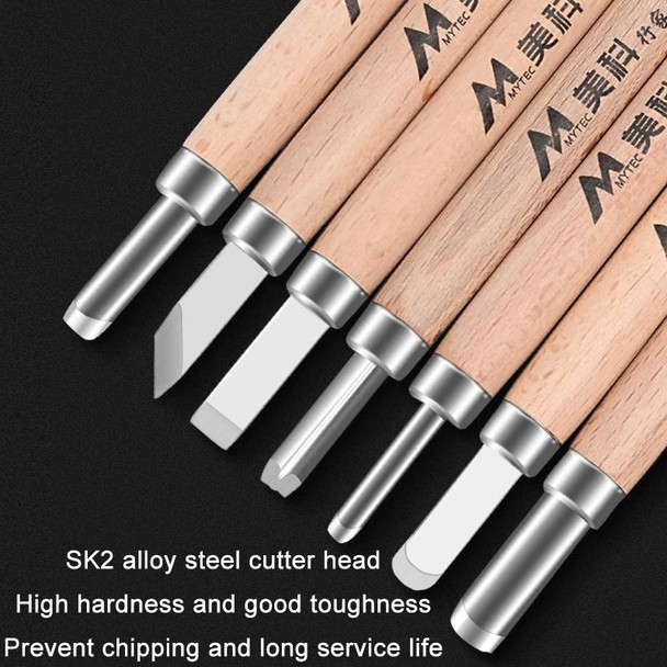 4 PCS/Set MYTEC Multifunctional Woodworking Rubber Stamp Carving Tool Knife