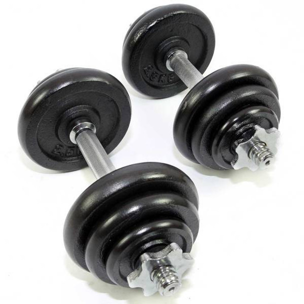 Cast Iron Dumbbell Set