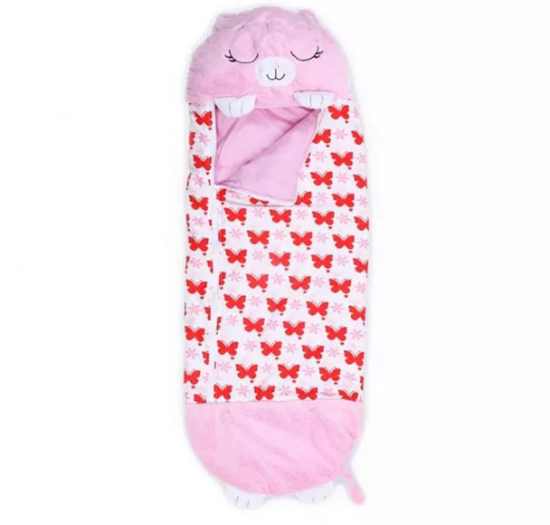 Kids Ultra Soft Animal-Print Sleeping Bag