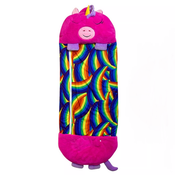 Kids Ultra Soft Animal-Print Sleeping Bag