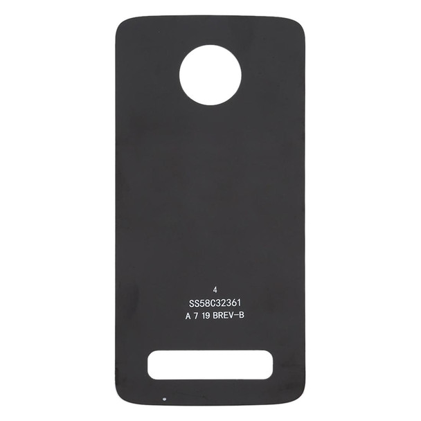 Battery Back Cover for Motorola Moto Z3 / XT1929(Black)