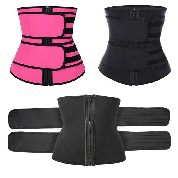 Double Belt Neoprene Waist Trainer