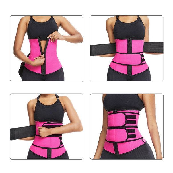 Double Belt Neoprene Waist Trainer