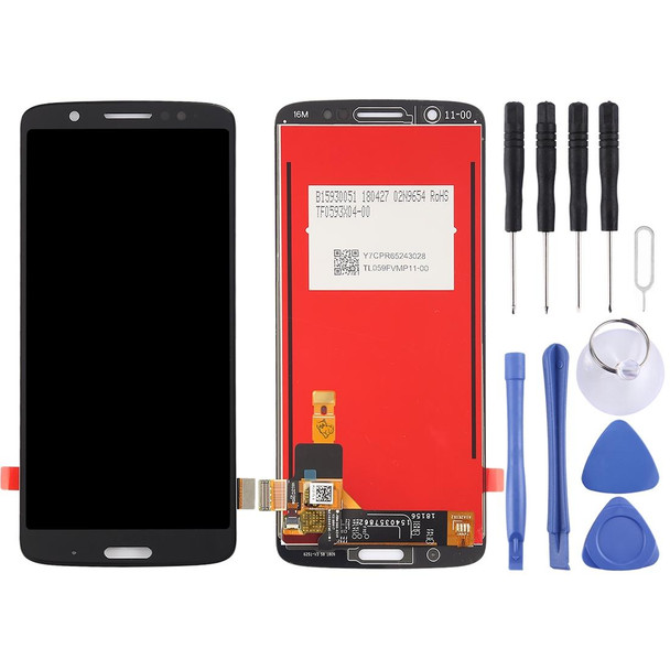 LCD Screen and Digitizer Full Assembly for Motorola Moto G6 Plus(Black)