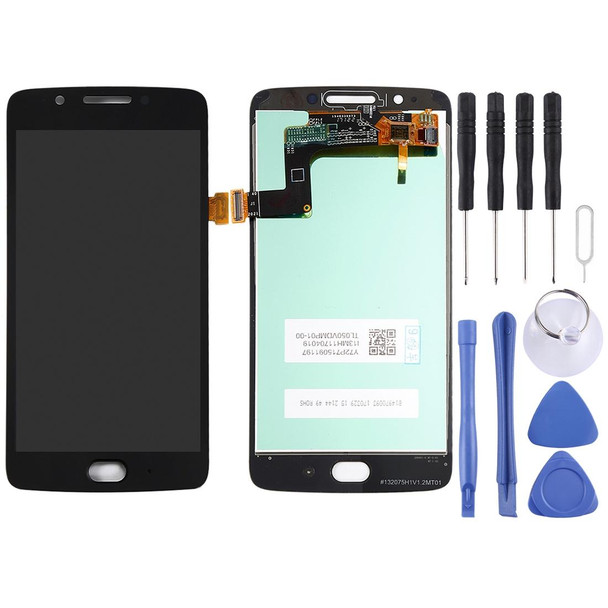 LCD Screen and Digitizer Full Assembly for Motorola Moto G5(Black)