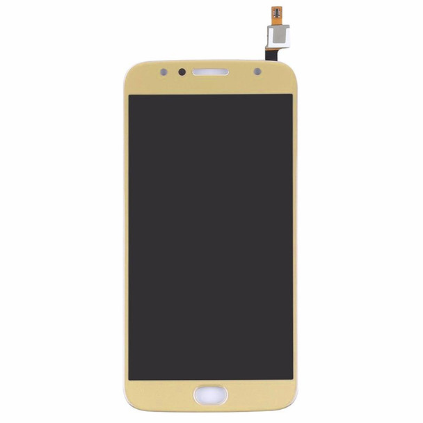 LCD Screen and Digitizer Full Assembly for Motorola Moto G5S Plus(Gold)