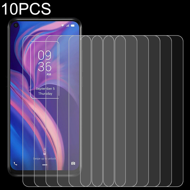 10 PCS 0.26mm 9H 2.5D Tempered Glass Film - TCL Plex