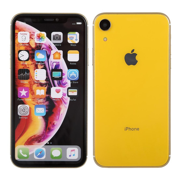 Color Screen Non-Working Fake Dummy Display Model for iPhone XR (Yellow)