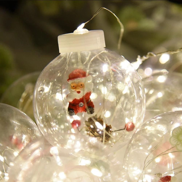 Christmas Character Snow Globe String Lights