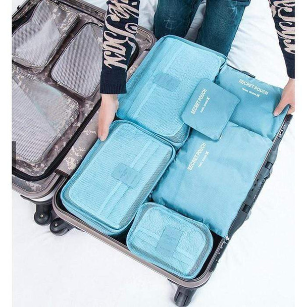 6 Piece Luggage Organizers