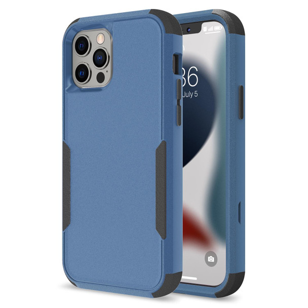 Commuter Shockproof TPU + PC Protective Case - iPhone 13 Pro(Royal Blue + Black)