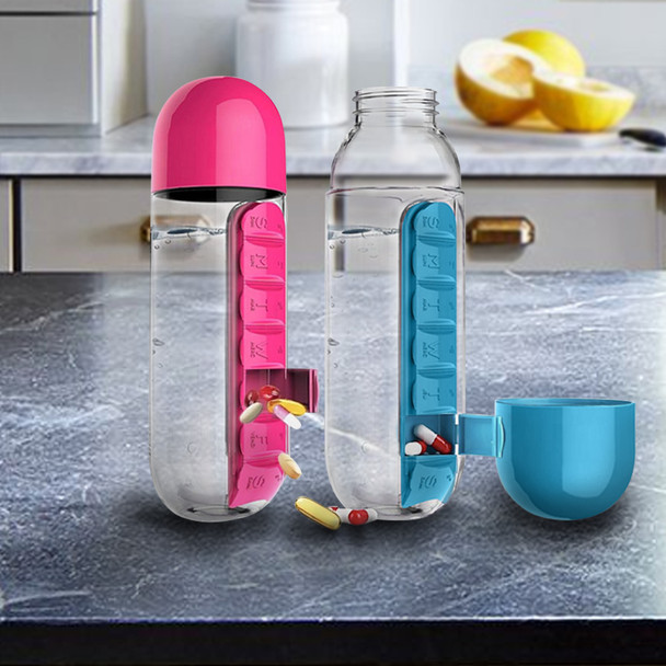 Pill & Vitamin Organizer Bottle