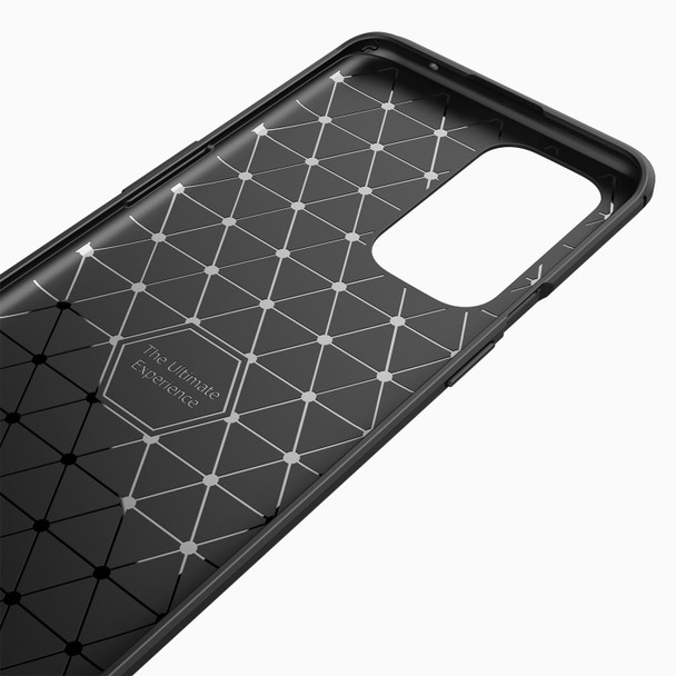 OnePlus 9 Pro Brushed Texture Carbon Fiber TPU Case(Black)