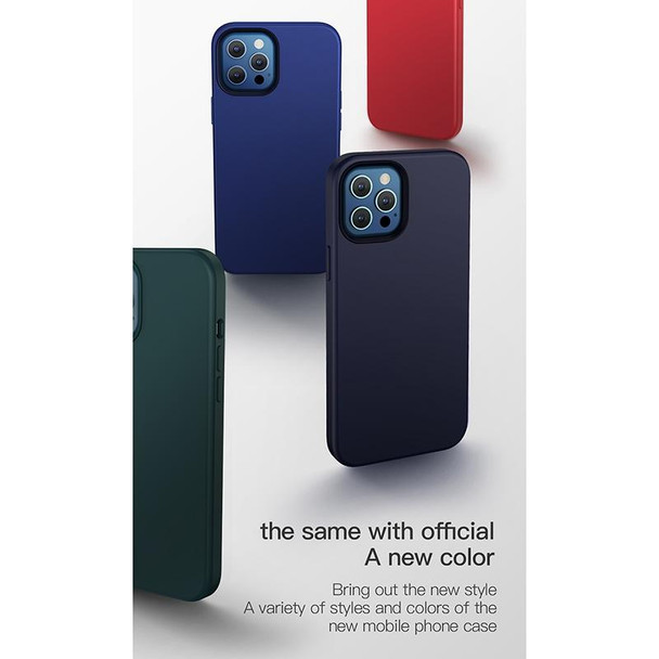 TOTUDESIGN AA-159 Brilliant Series MagSafe Liquid Silicone Protective Case - iPhone 12 Pro Max(Black)