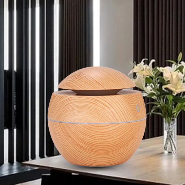 Wooden Ultrasonic Aroma Humidifier