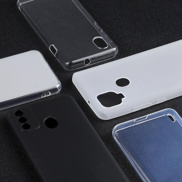 TPU Phone Case - Google Pixel 3 lite(Transparent White)