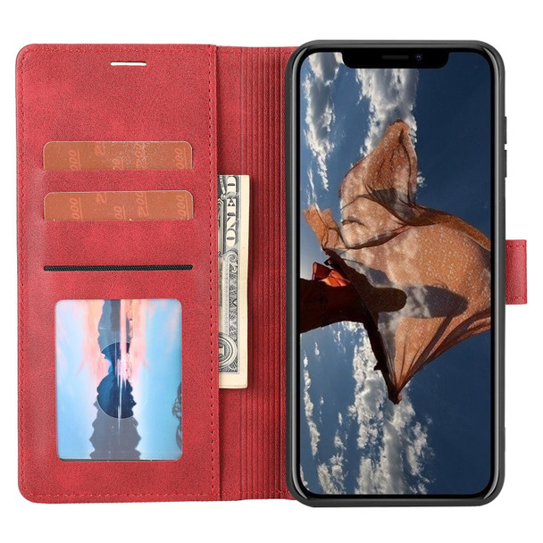 Classic Wallet Flip Leatherette Phone Case - iPhone X / XS(Red)
