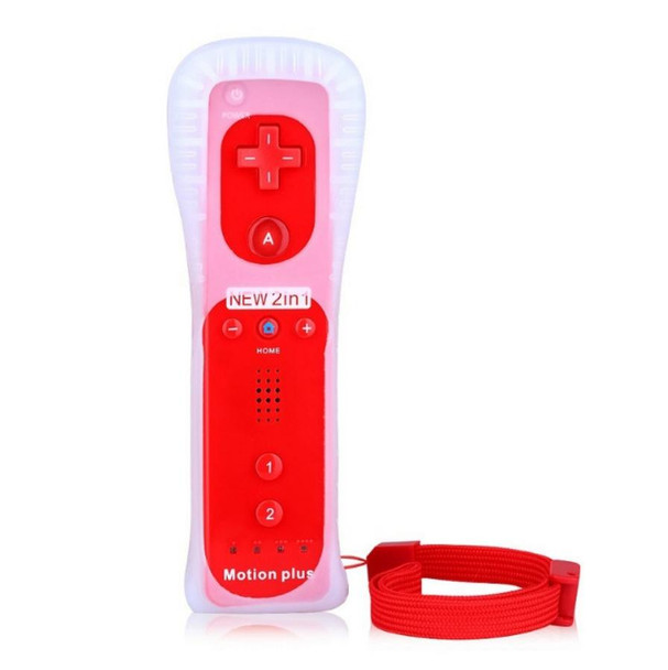 2 In 1 Right Handle With Built-In Accelerator - Nintendo Wii / WiiU Host( Red)