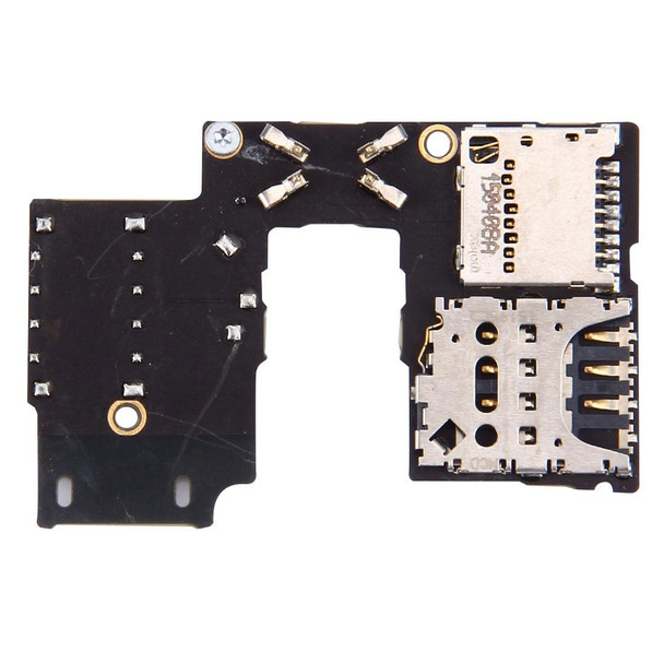 SIM Card Socket + SD Card Socket for Motorola Moto G (3rd Gen.) (Single SIM Version)