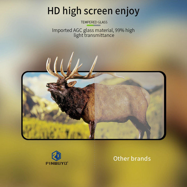 OnePlus 8T PINWUYO 9H 2.5D Full Screen Tempered Glass Film(Black)