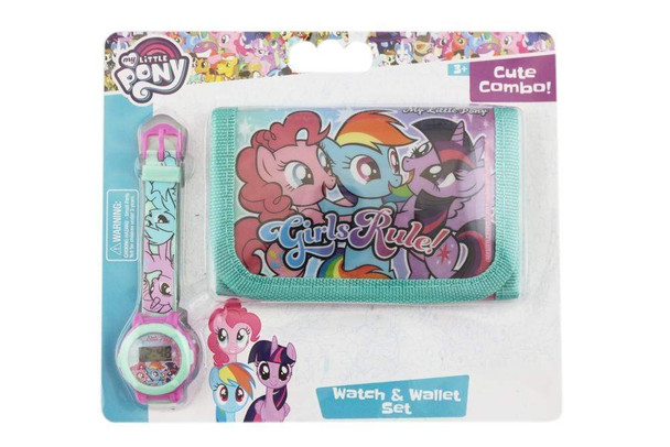 Character Kids Wallet and Watch Set