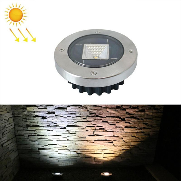 Outdoor Solar Buried Light Household Garden Grass Ground Waterproof Lamp(Warm Light)