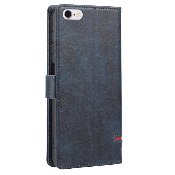 Classic Wallet Flip Leatherette Phone Case - iPhone SE 2022 / 2020 / 8 / 7(Blue)