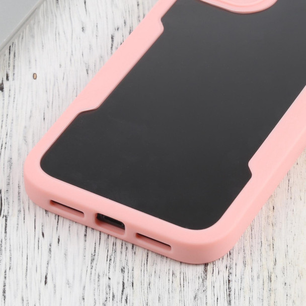 Acrylic + TPU 360 Degrees Full Coverage Shockproof Protective Case - iPhone 11(Pink)