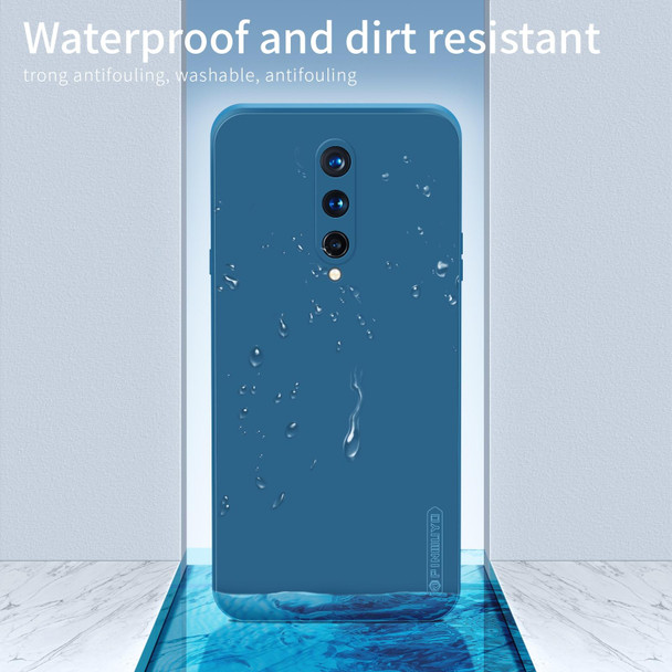OnePlus 8 PINWUYO Touching Series Liquid Silicone TPU Shockproof Case(Black)