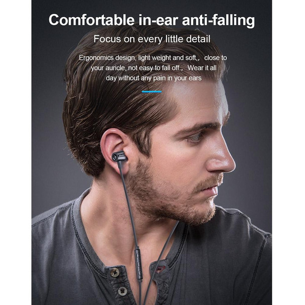 awei L1 Stereo Surround In-ear Wired Earphone(Black)