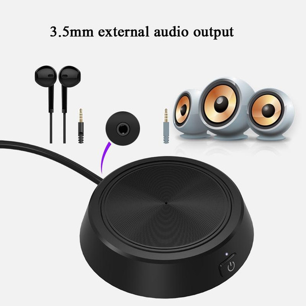 M70 Support 3.5 Output 360-Degree Pickup Video Voice Call USB Omnidirectional Microphone Conference Microphone Webcast Microphone