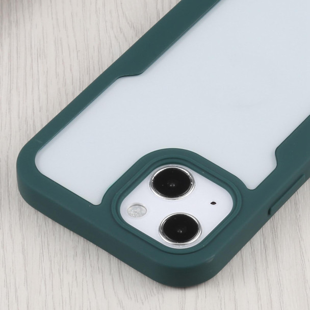 Acrylic + TPU 360 Degrees Full Coverage Shockproof Protective Case - iPhone 13 mini(Green)
